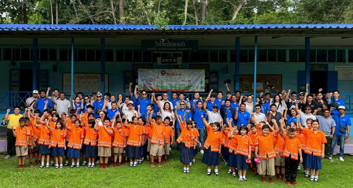 CSR Initiative at Huakhaokaeo School, Thailand