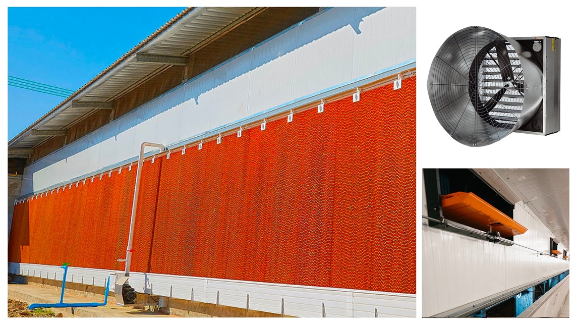 Our Ventilation Equipment is designed in unison for ensuring your farm’s performance